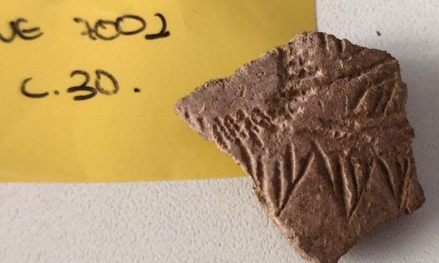 COMARQUES | Hallan relevantes cerámicas del Neolítico en una grieta de la Cova de l’Or de Beniarrés